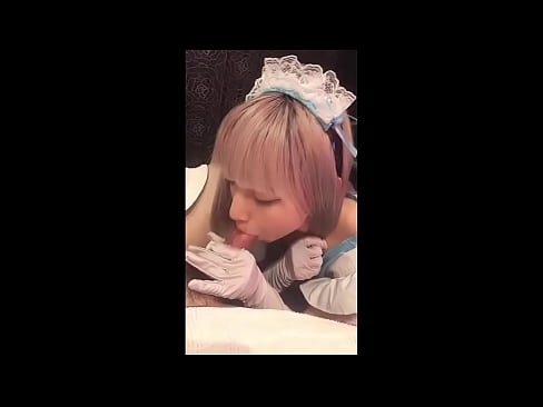 ❤️ Japanski idol [mayuka], kostim francuske sobarice, 1. dio, pušenje i drkanje losionom Seks video kod nas